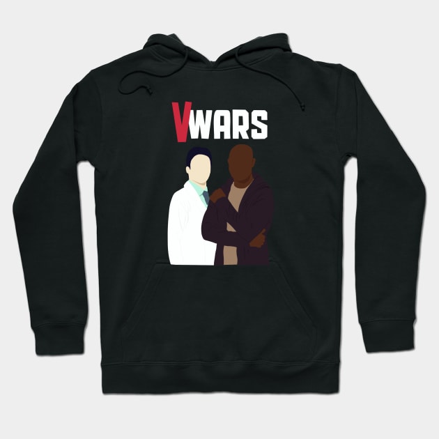 Vwars popart Dr Dr. Luther Swann and Michael Fayne Hoodie by Mydrawingsz